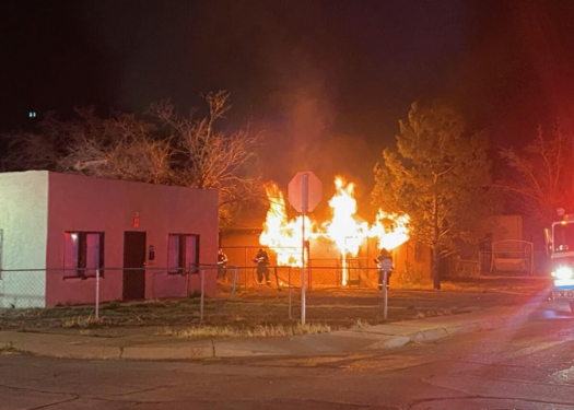 Las Cruces Firefighters Extinguish Monday Morning Fire