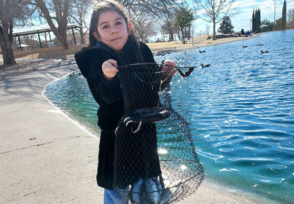 Regional “Catch of the Week” at Young Pond in Las Cruces–Local Fishing Report