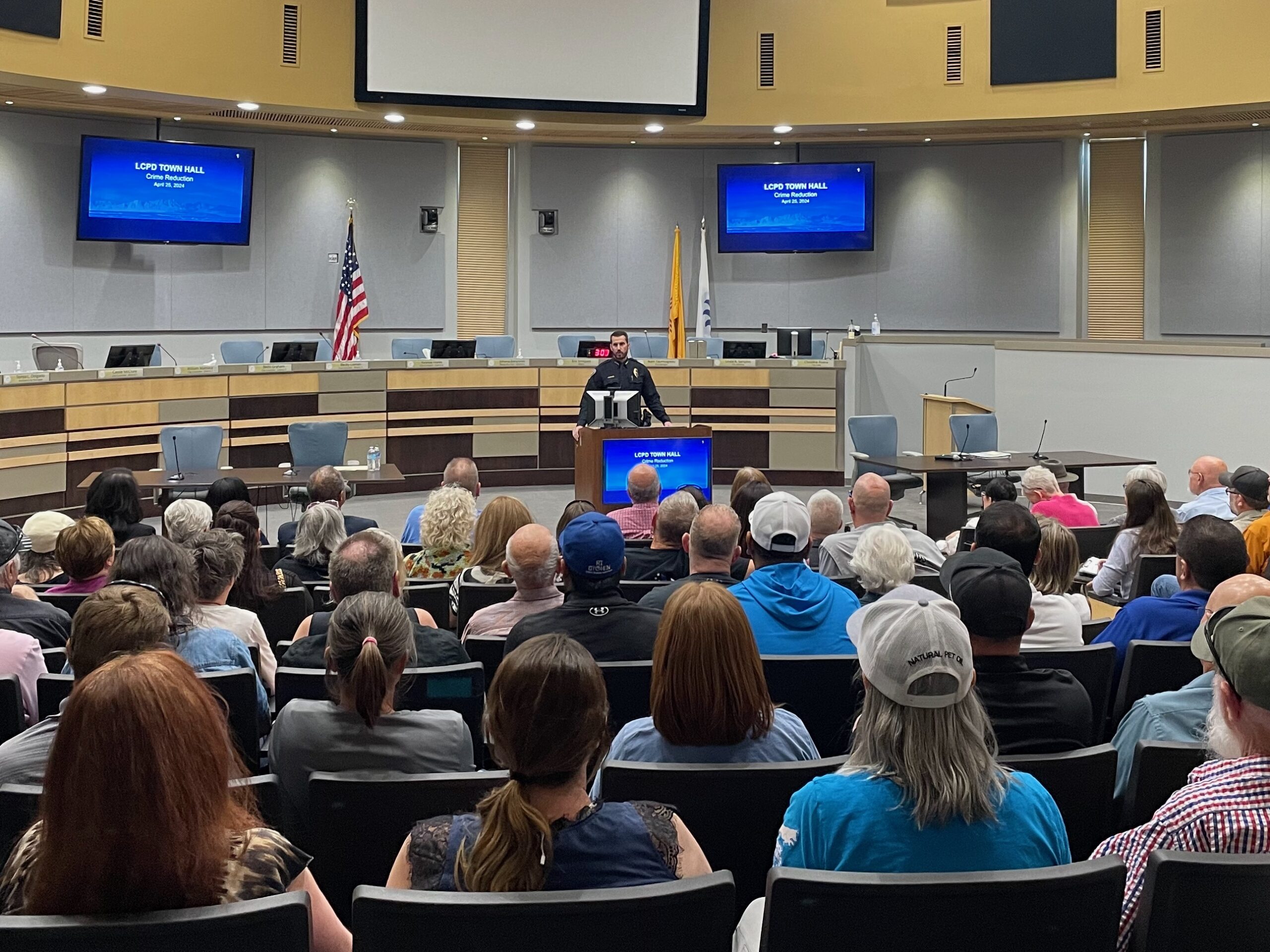 Standing Room Only at Town Hall Meeting Addressing Property and Violent Crime in Las Cruces [Video Content Included]