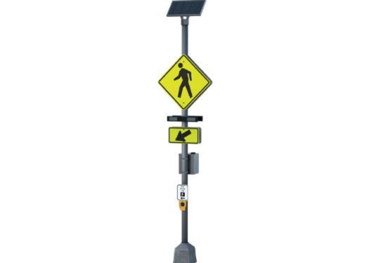 Pedestrian Beacons to Be Activated on Walnut Street and Capitan Avenue