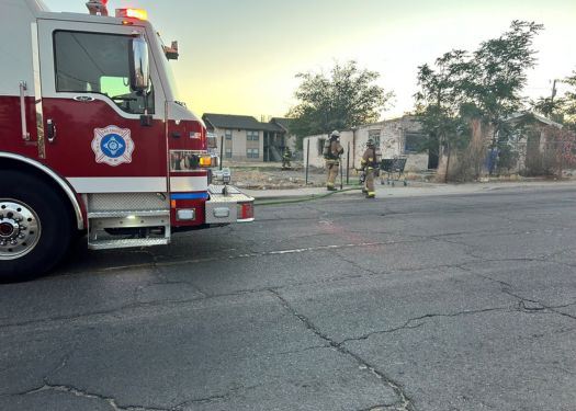 Fire Extinguished on Mesquite Street