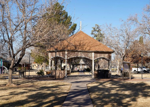 Pioneer Park Gazebo Closure in Las Cruces