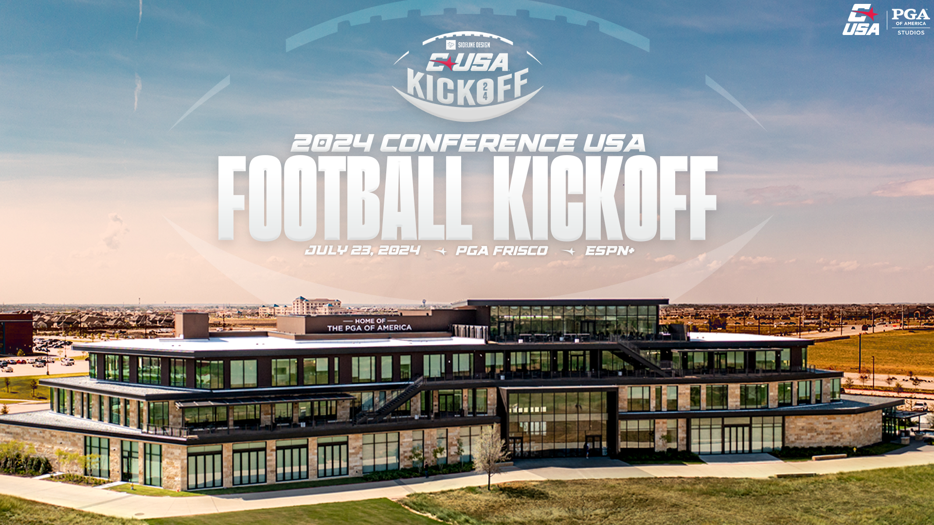 2024 CUSA Football Kickoff Set for July 23 at the Home of the PGA of America in Frisco