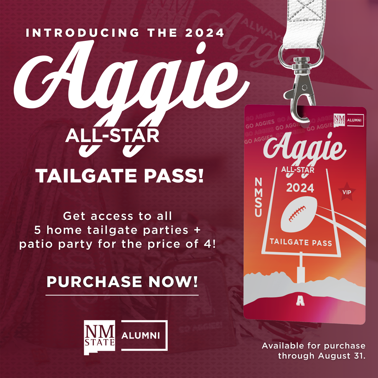 Aggie Tailgate Regulations and the 2024 Aggie All-Star Tailgate Package! (Tailgate Schedule Attached)