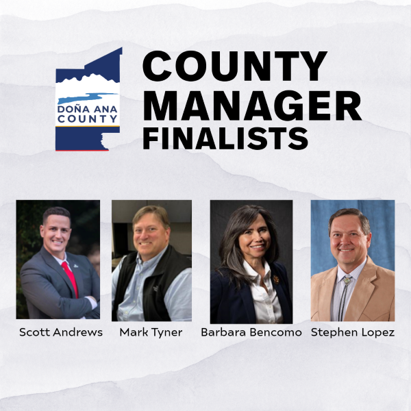 County Commission announces finalists for County Manager role