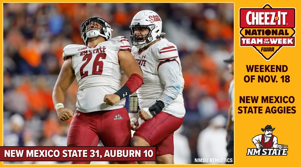 FLASHBACK: Aggies Cheez-It National Team of the Week