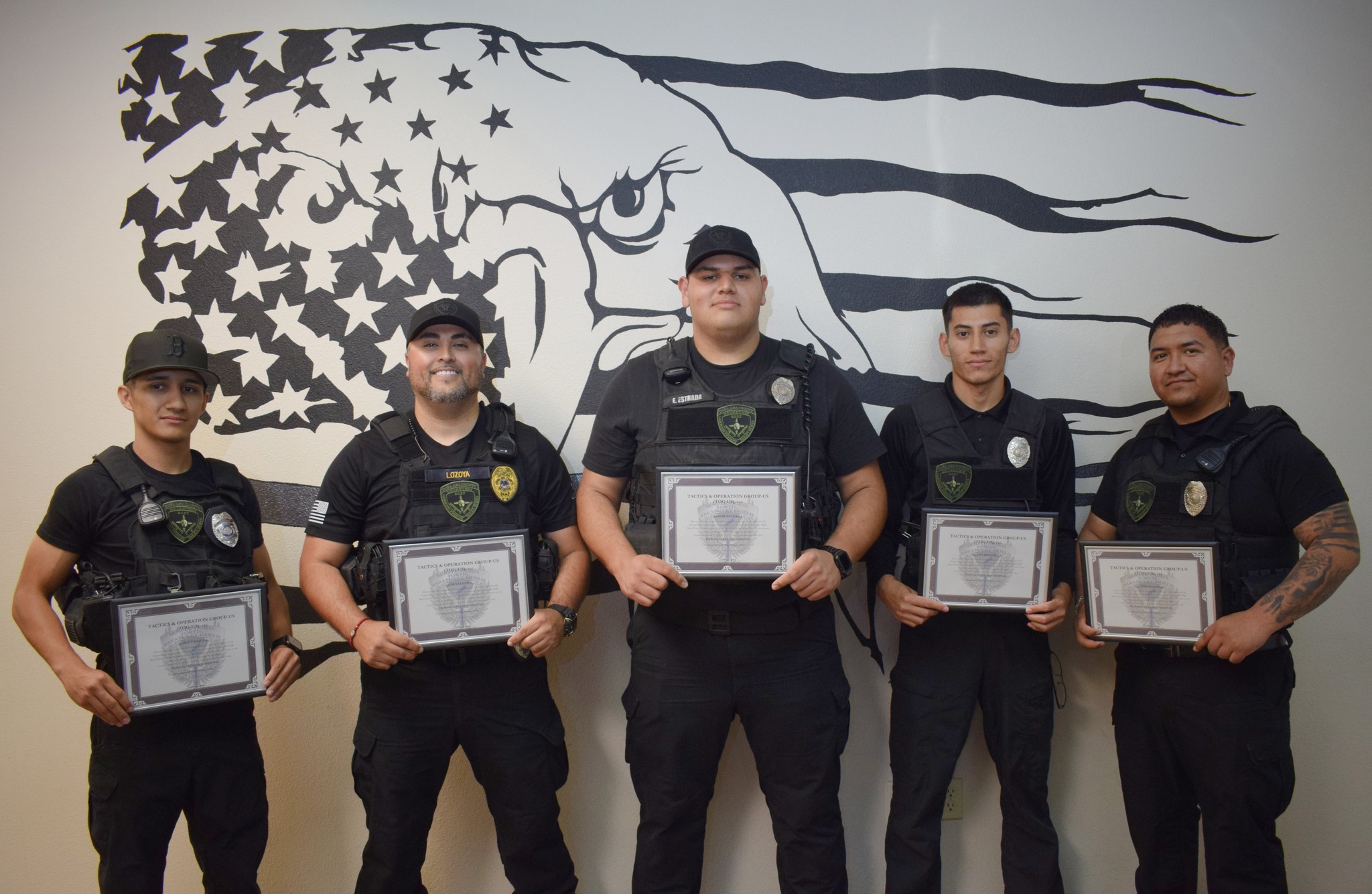 Doña Ana County Detention Center Officers underwent Special Operations Response Team Training