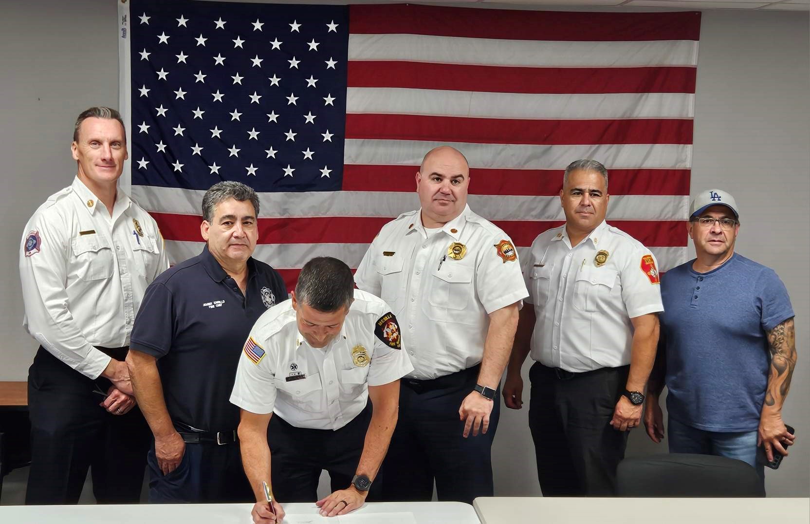 This is a BIG DEAL: Automatic Aid Agreement Signed by Fire Departments