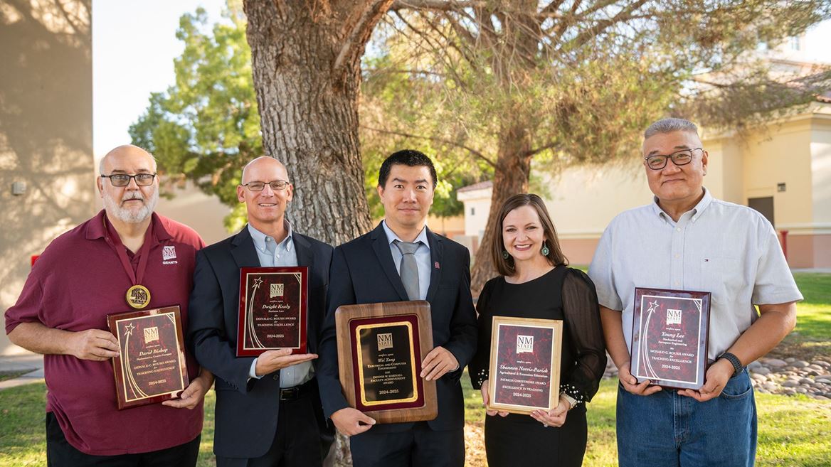 NMSU bestows top faculty honor, teaching awards at fall 2024 convocation