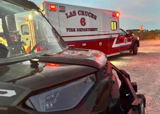 LCFD, Mesilla Valley Search and Rescue Help in ATV Crash