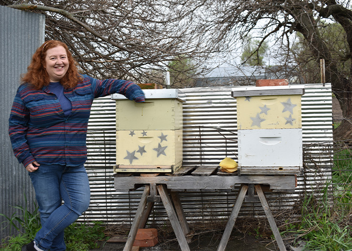 Meet Kirstin Bailey of Fox Run Farms, a diversified family operation in Brainard, Nebraska. Photo by Sydney Erickson, FSA.