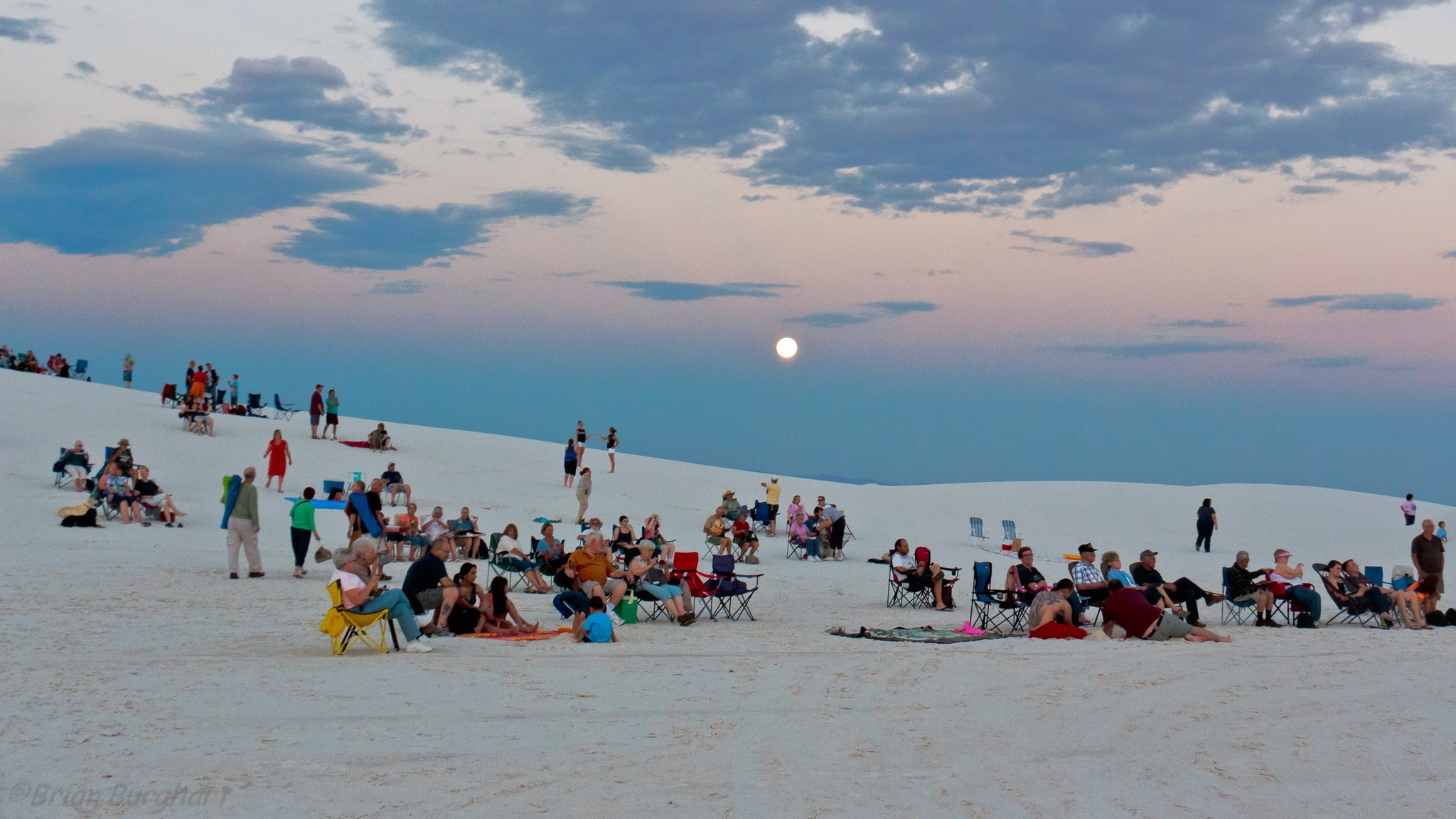 White Sands Full Moon NPS Photo