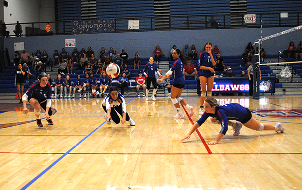 Bulldawgs Demonstrate Skill and Joy–Take Top Trophy at Jane Leupold Sweet 16 Volleyball Tournament