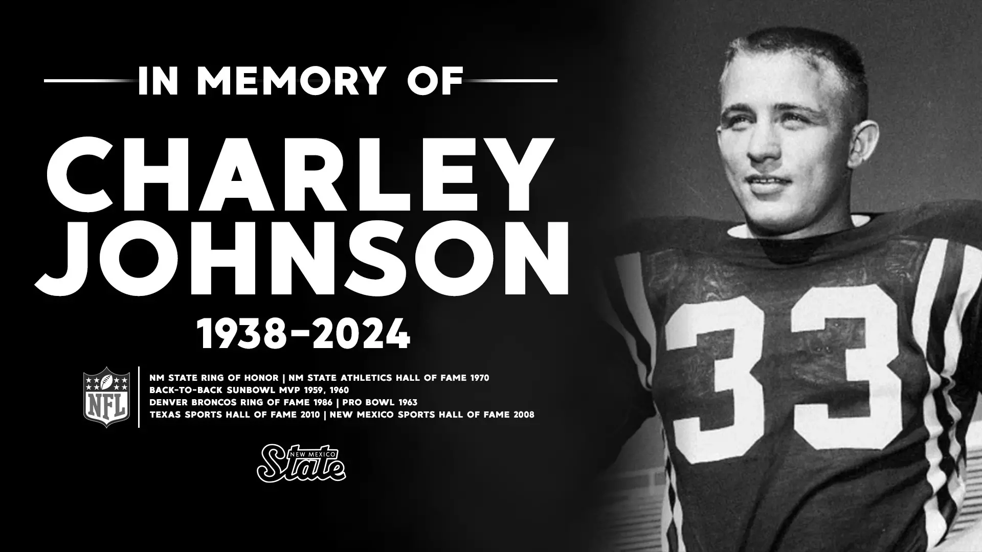 Aggie Legend Charley Johnson Passes at 85 Years Old