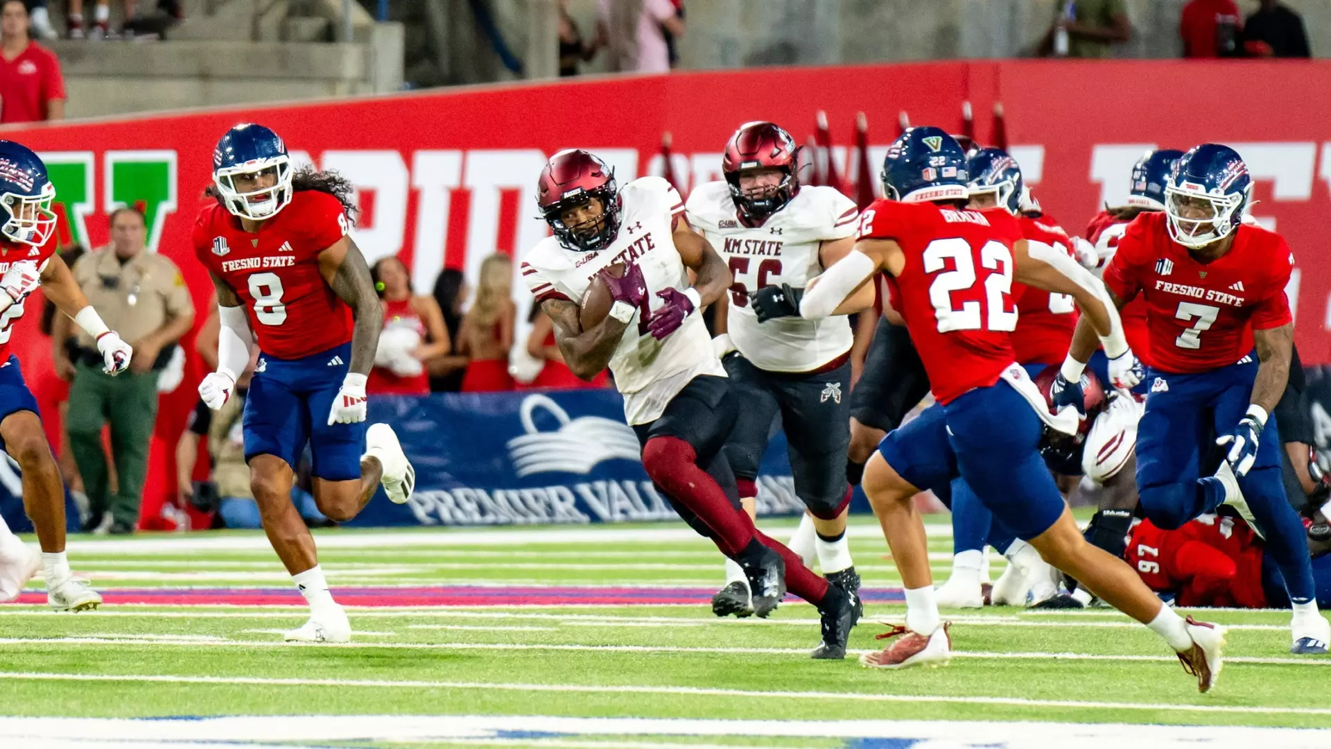 NM State Unable to Contain Bulldog Offense