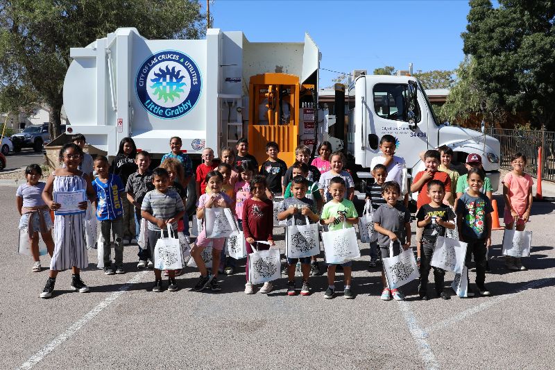 Meet “Little Grabby”: Las Cruces Third Grader Names Solid Waste Mini-Truck