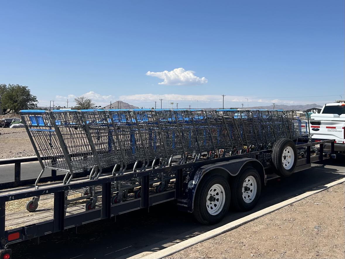 60 Shopping Carts Collected in First of Two “Take Back” Events