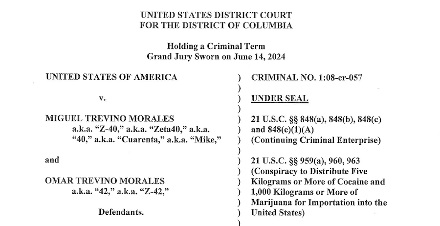 Leaders of Dangerous Mexican Drug Cartel Responsible for Extreme Violence Charged with International Drug Trafficking and Firearms Offenses