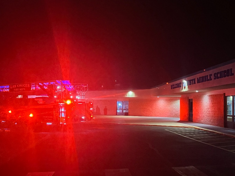 Update: FIRE AT LOCAL MIDDLE SCHOOL CONTAINED–PRELIMINARY INFORMATION INDICATE FIRE NOT INTENTIONAL