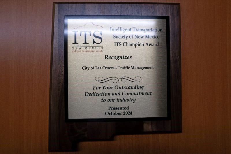 City Traffic Management Team Earns Intelligent Transportation Society Champion Award