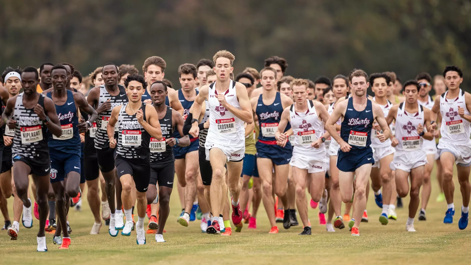 NM State XC Wraps Season in Snowy Mountain Regional