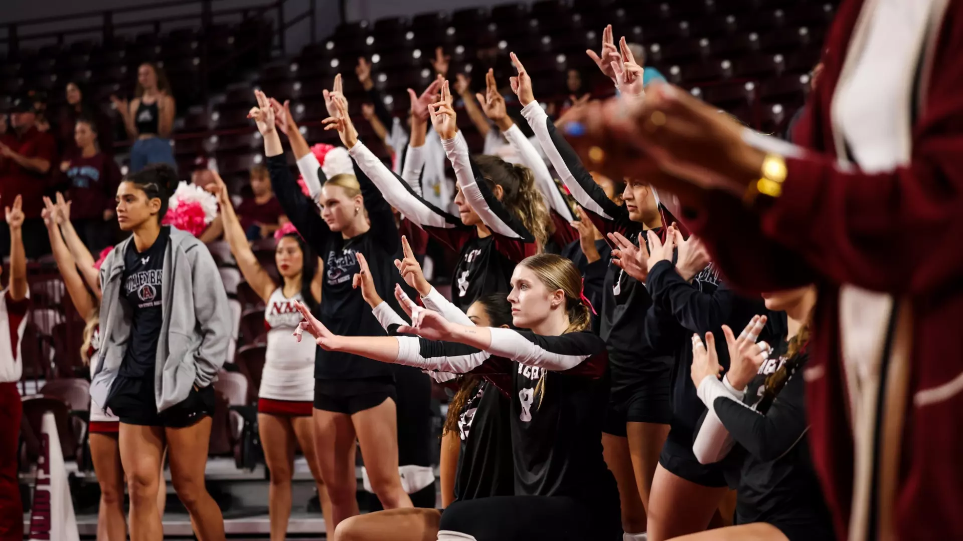 Three Close Sets Go Hilltoppers’ Way–Aggies Get Second Chance Today