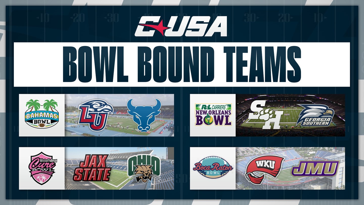 Conference USA Sends Four Teams Bowling in 2024