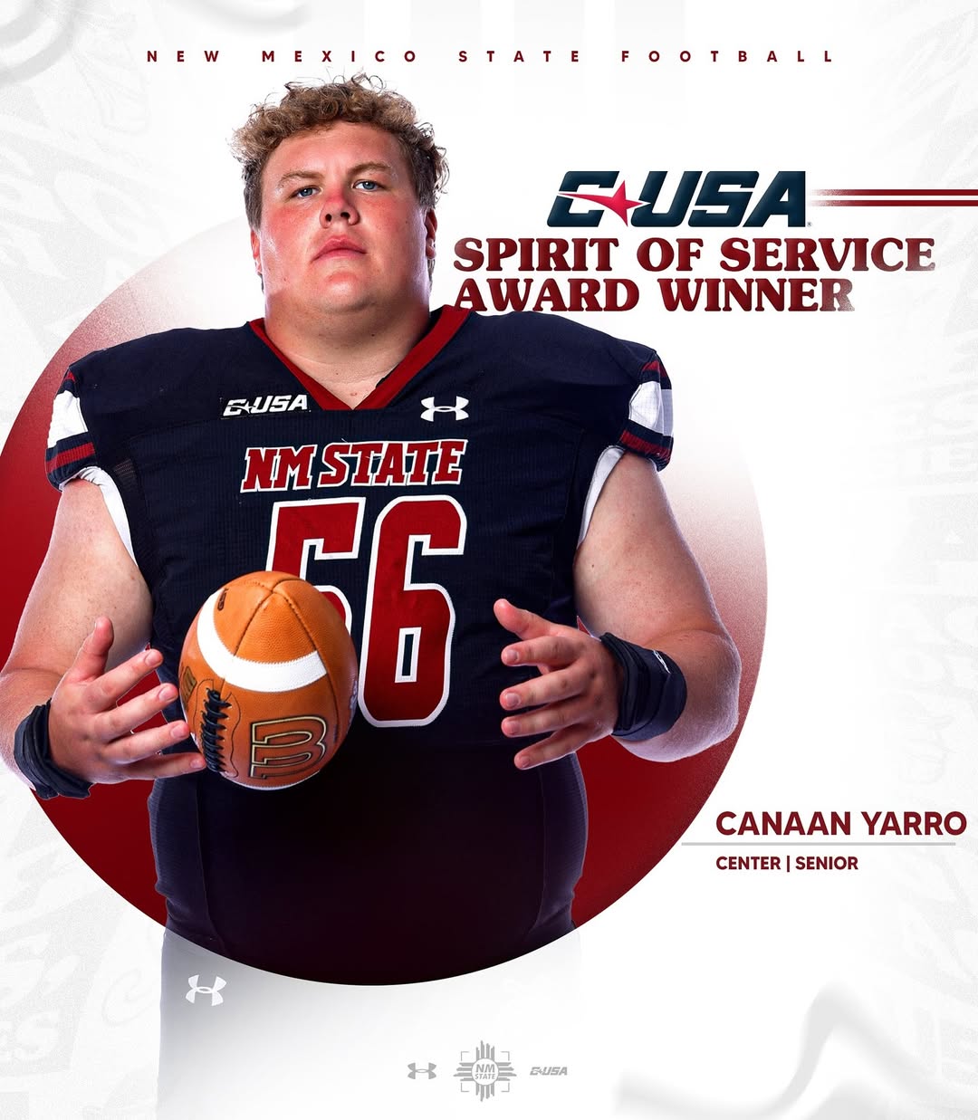 Canaan Yarro NMSU Football