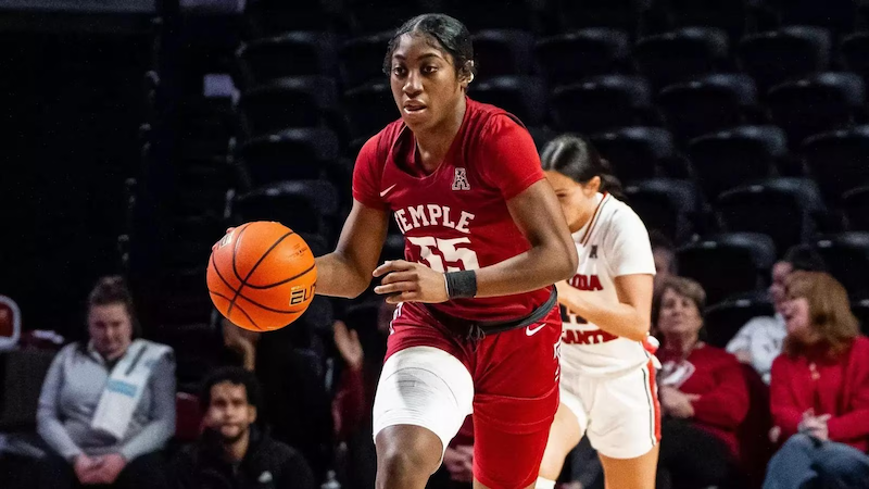 Temple’s Tiarra East leads women’s basketball starting five for Week 5