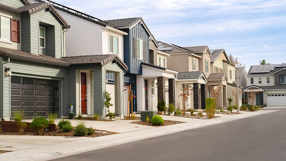 Photo of Row of Single Family Homes