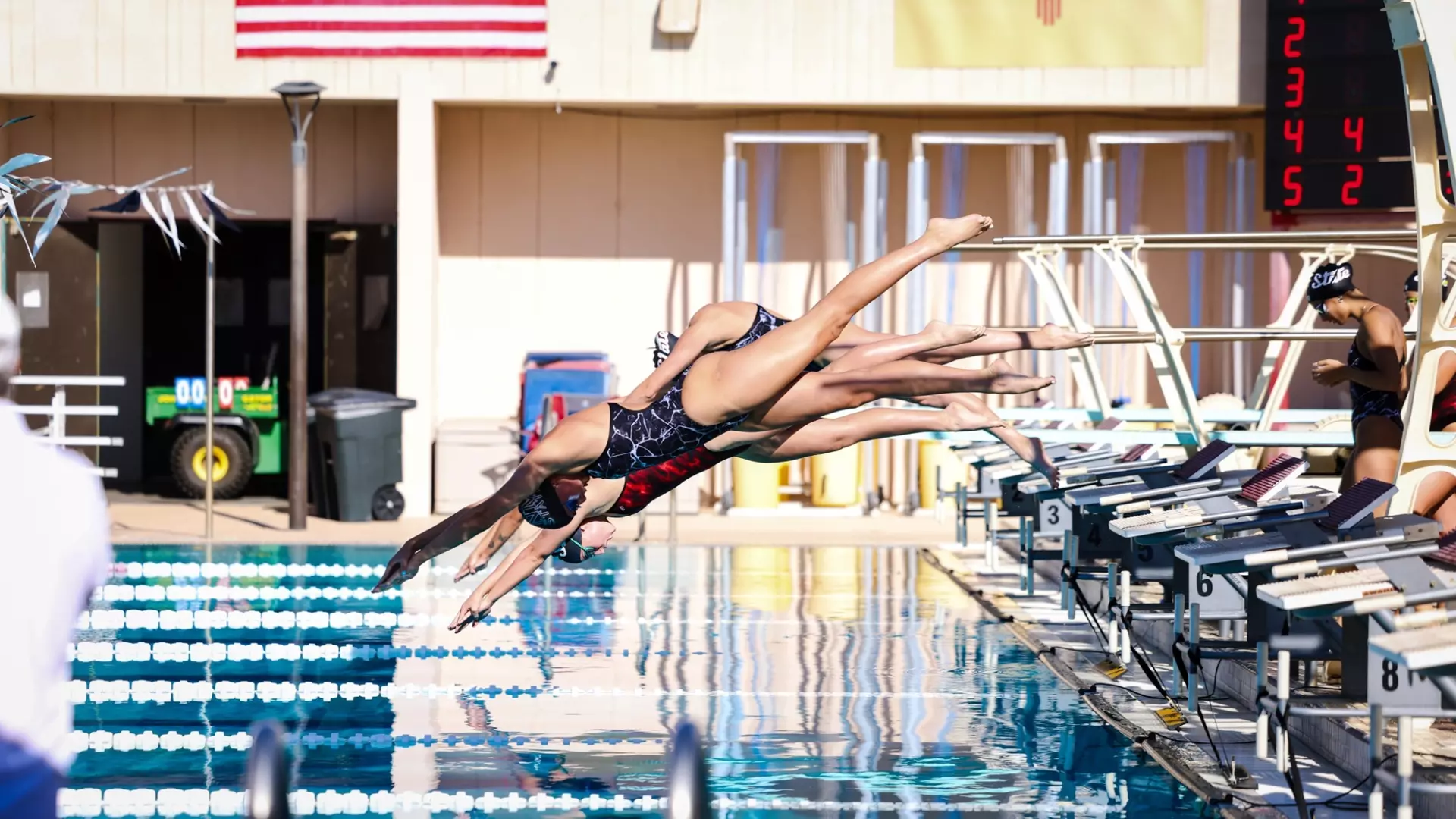 Conference Swimming Rolls on at Utah Tech