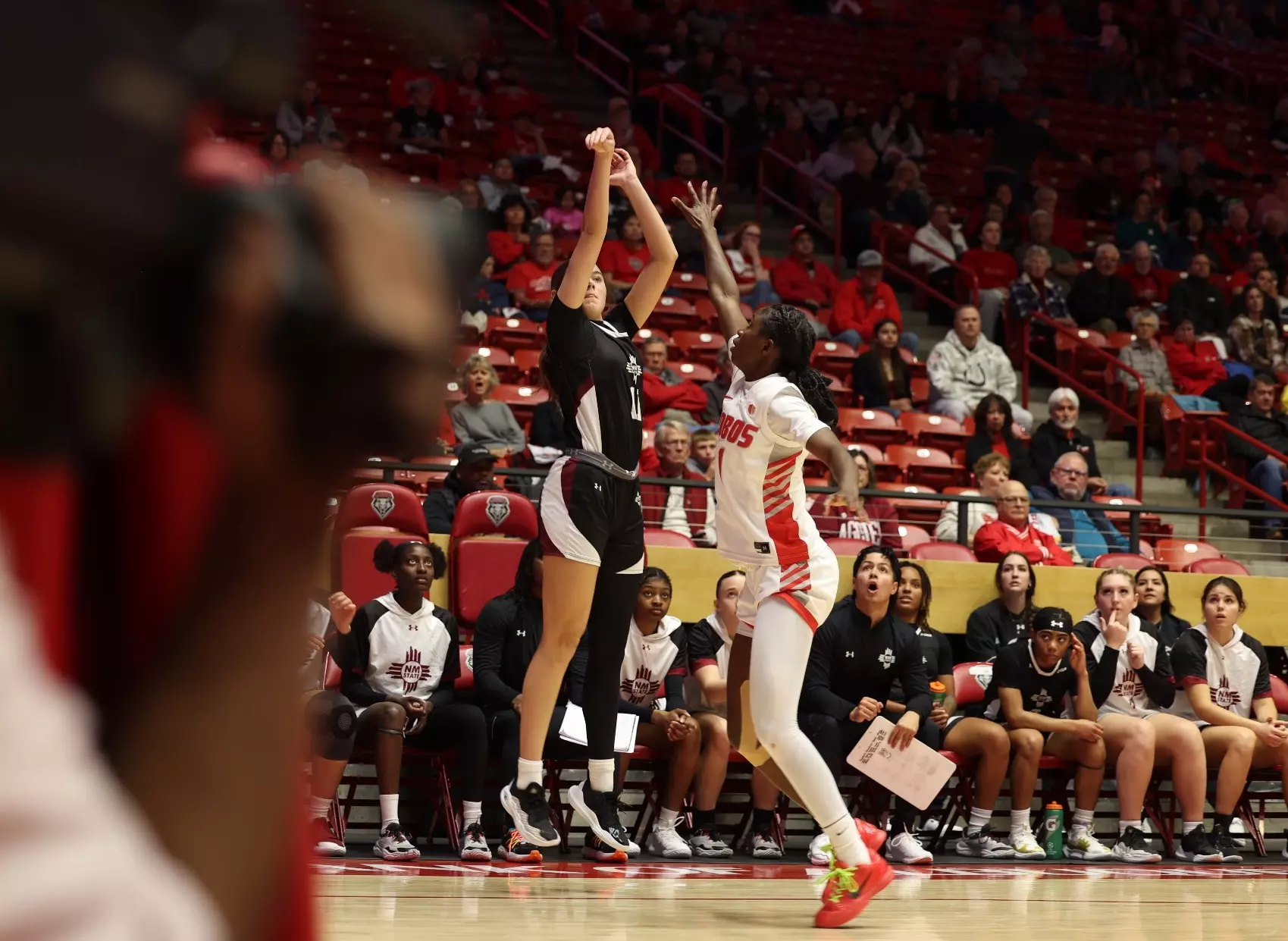 Womens Basketball: Aggies Take Game 1 in Weekend I-25 Rivalry