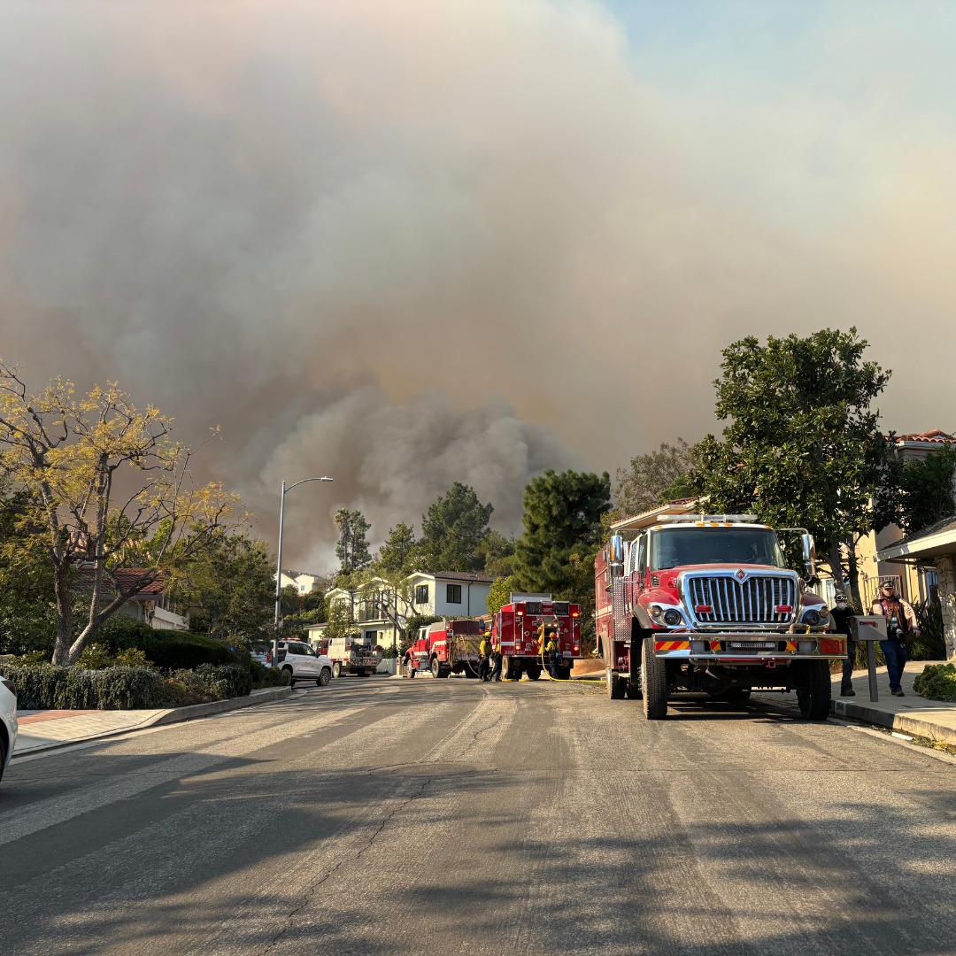 NM Firefighters in LA