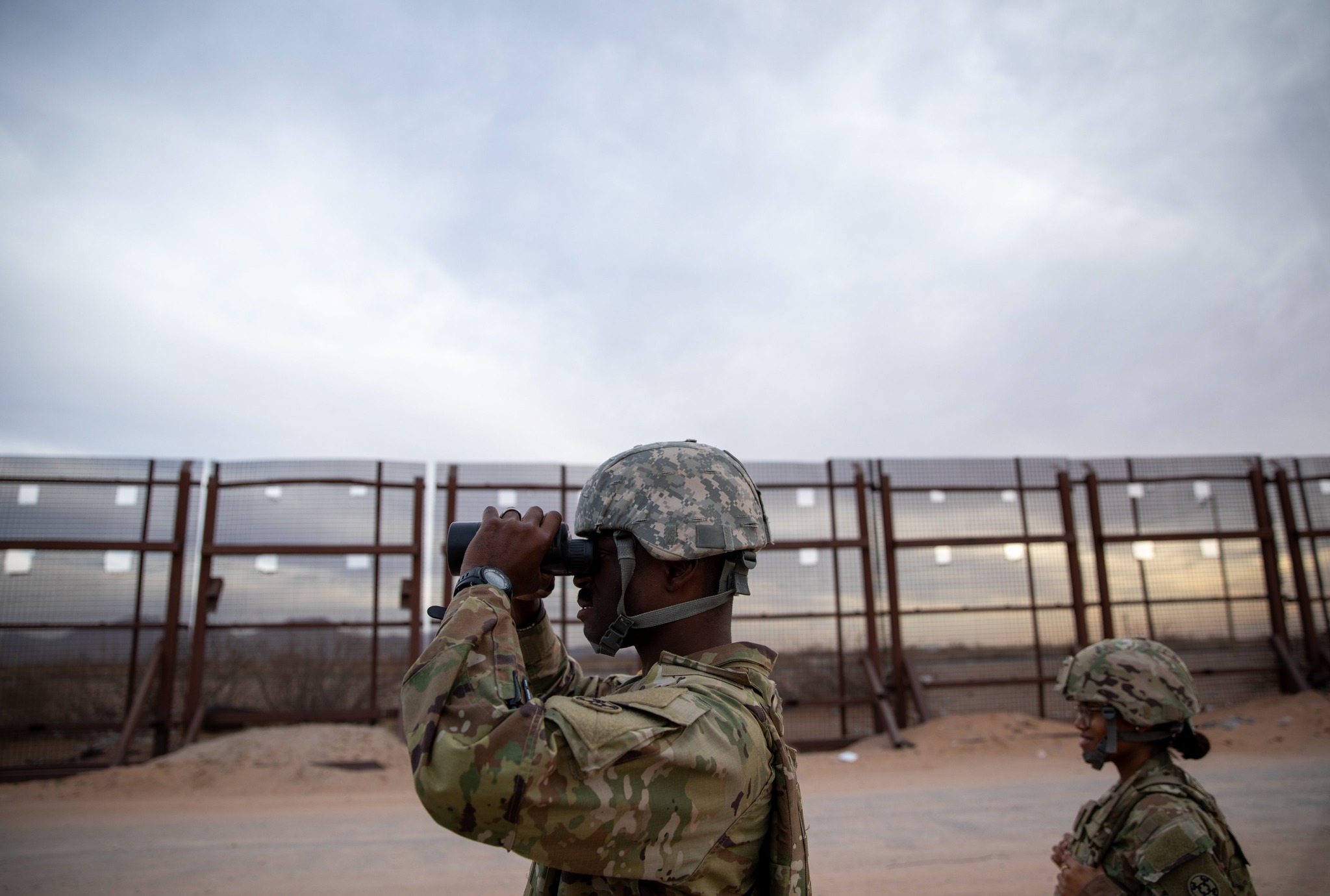 Joint Task Force North and Northern Command Fix Soldiers’ Gaze Out Across Border