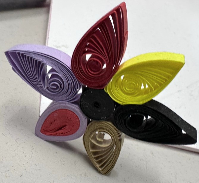 What do you mean, you don’t know how to quill flowers? Find out how at Branigan on February 7