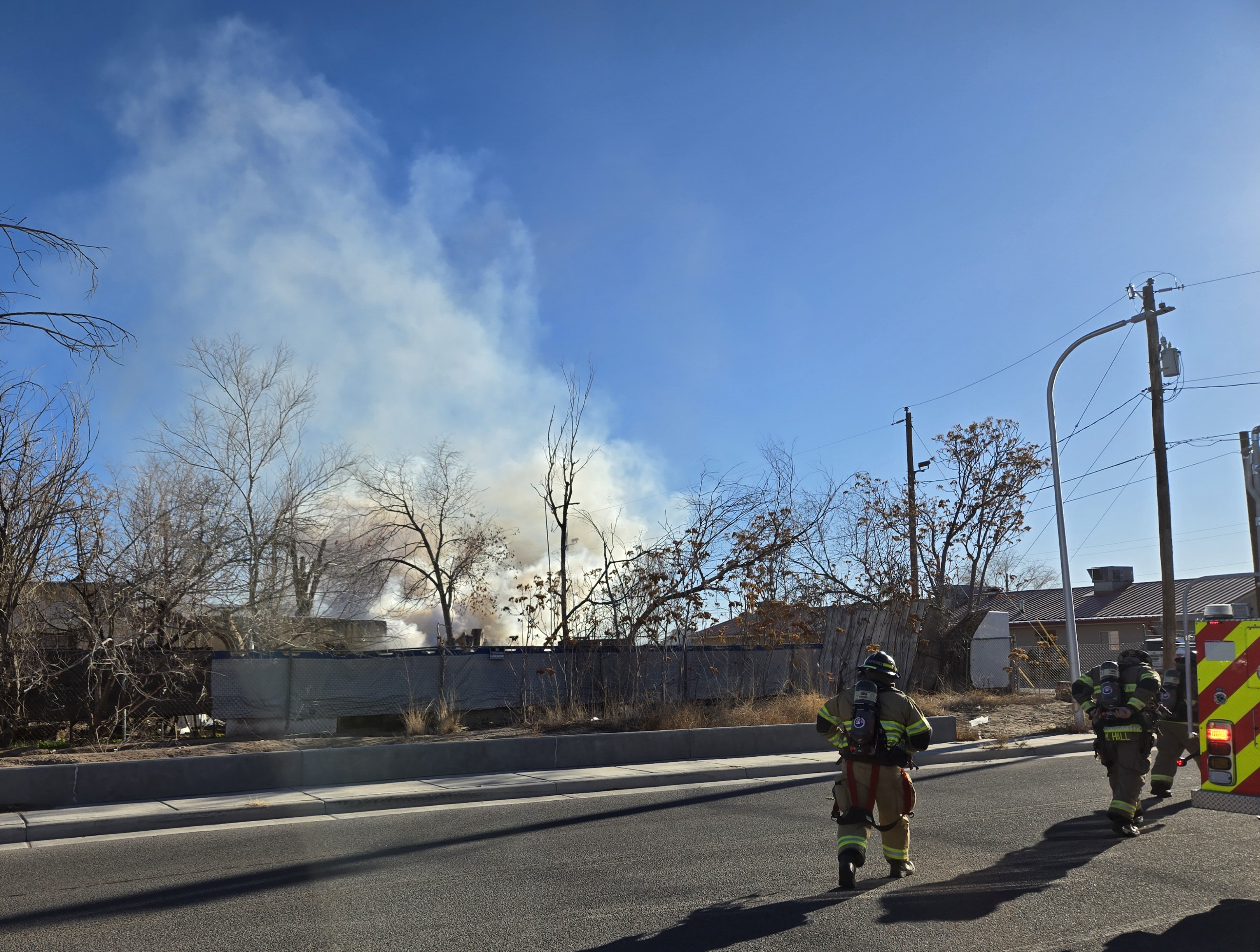 Breaking: Las Cruces Firefighters Respond to Structure Fire on Melendres Street