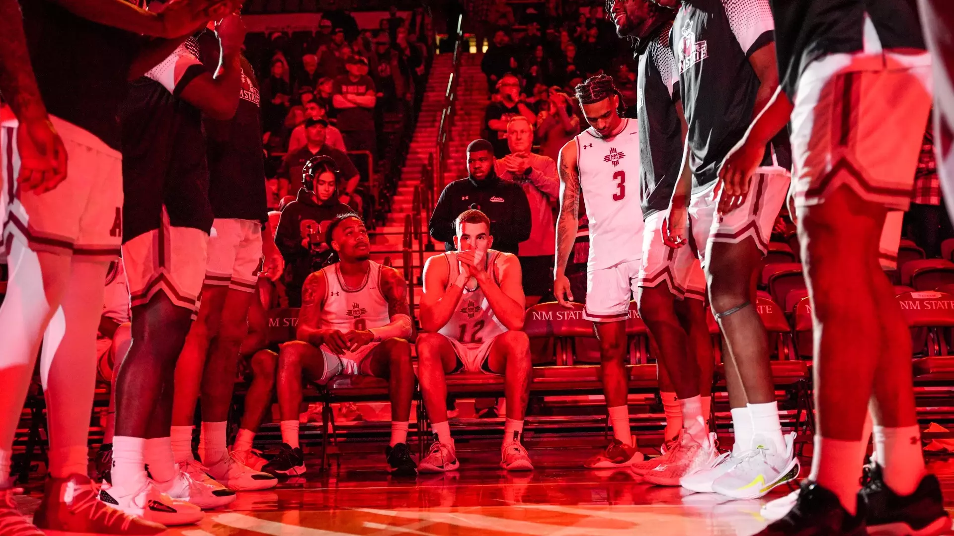 NMSU Hosts Jax State, Halftime Diaper Dash on the Pergola