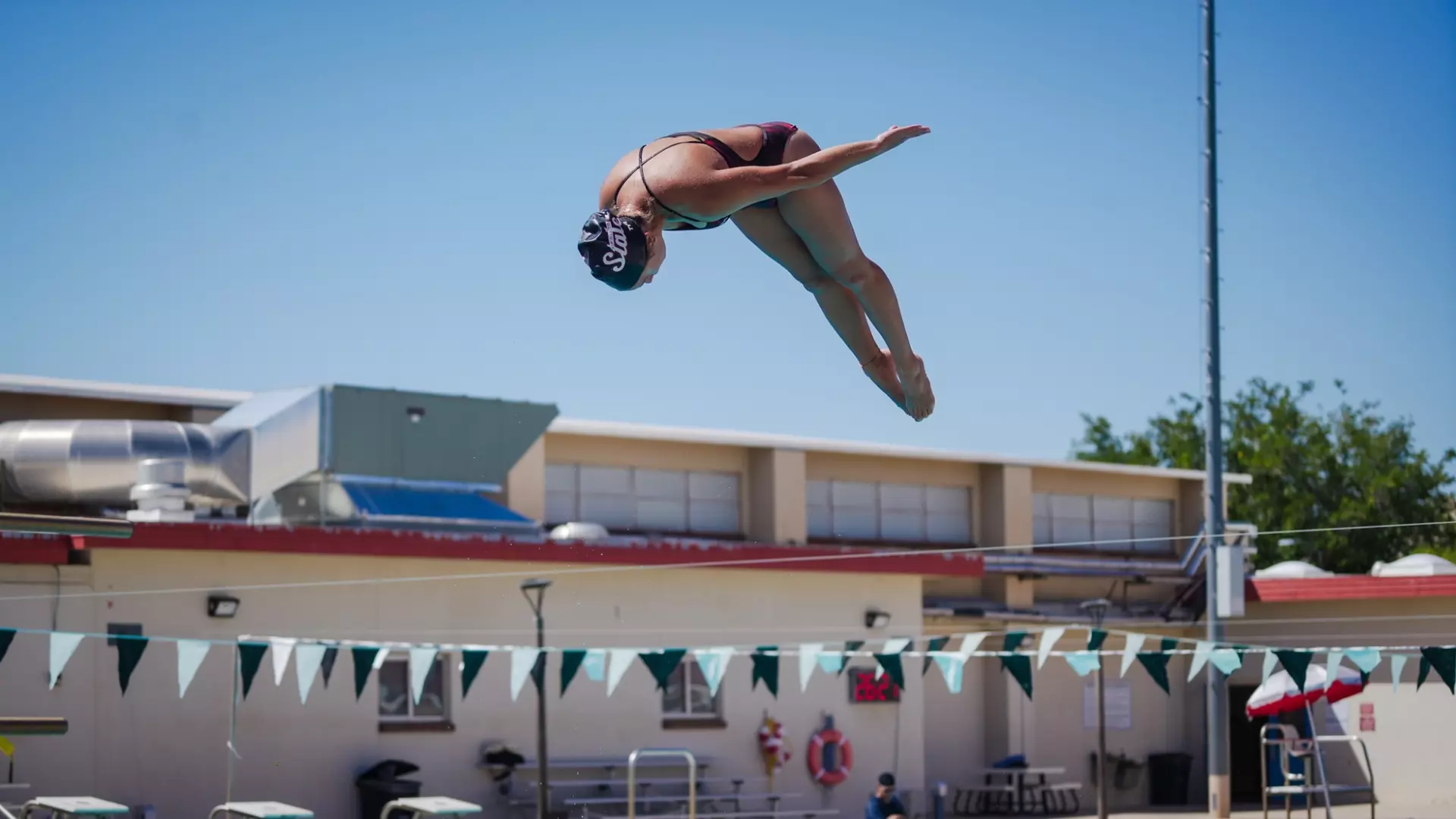 Three-Meter Springboard is Aggies First Challenge When Facing Lumberjacks in Flagstaff