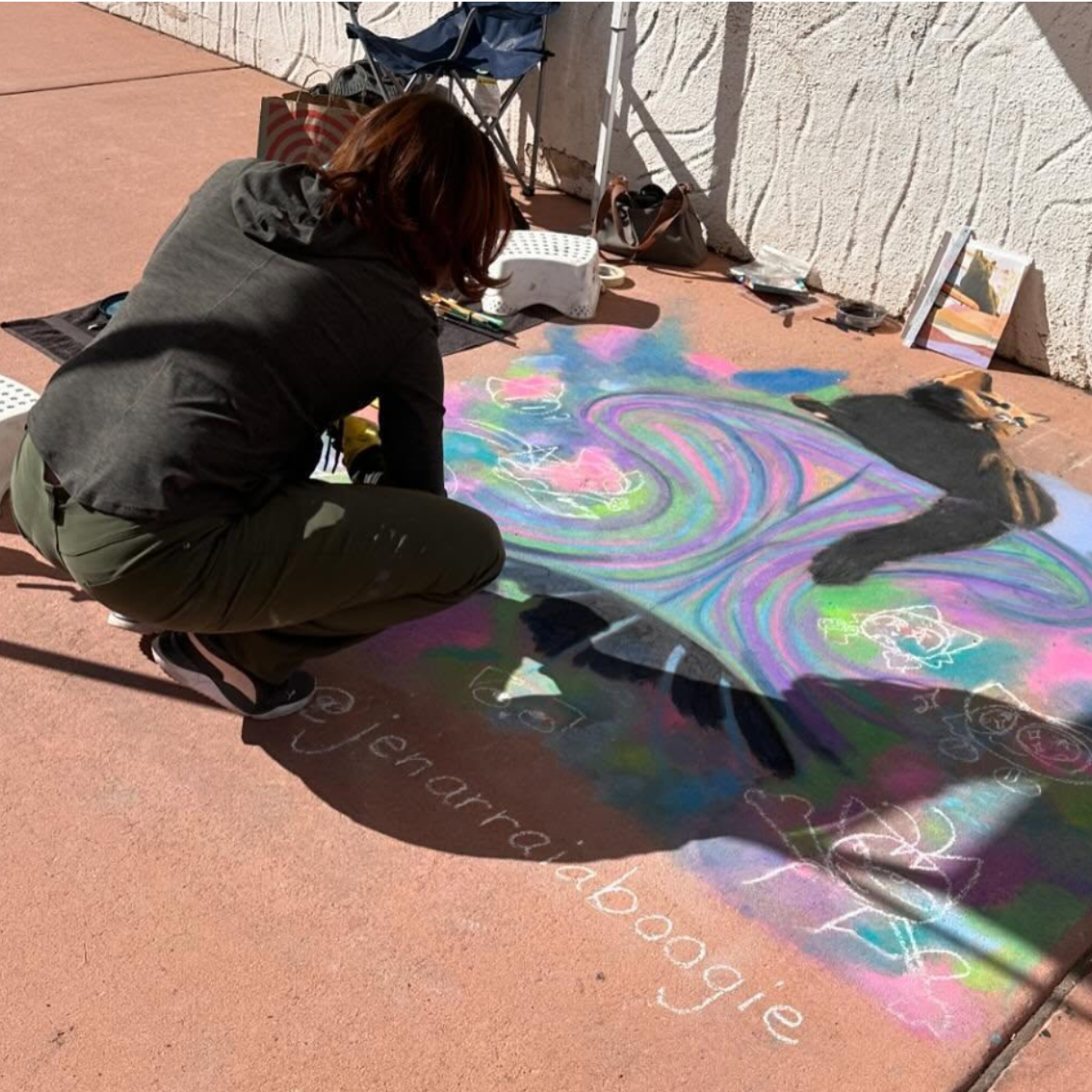 Bring the Concrete to Life at the 2025 “Chalk Walk”–Application Deadline February 21