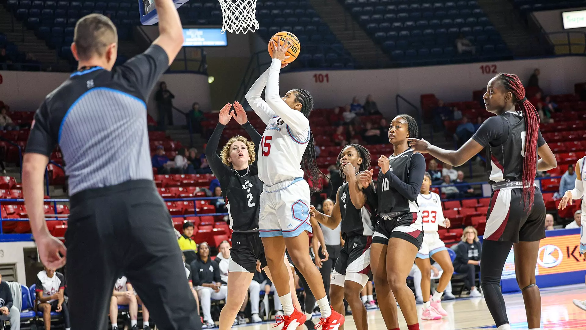 View From the Other Side: Lady Techsters Hold Off Aggies, 67-58