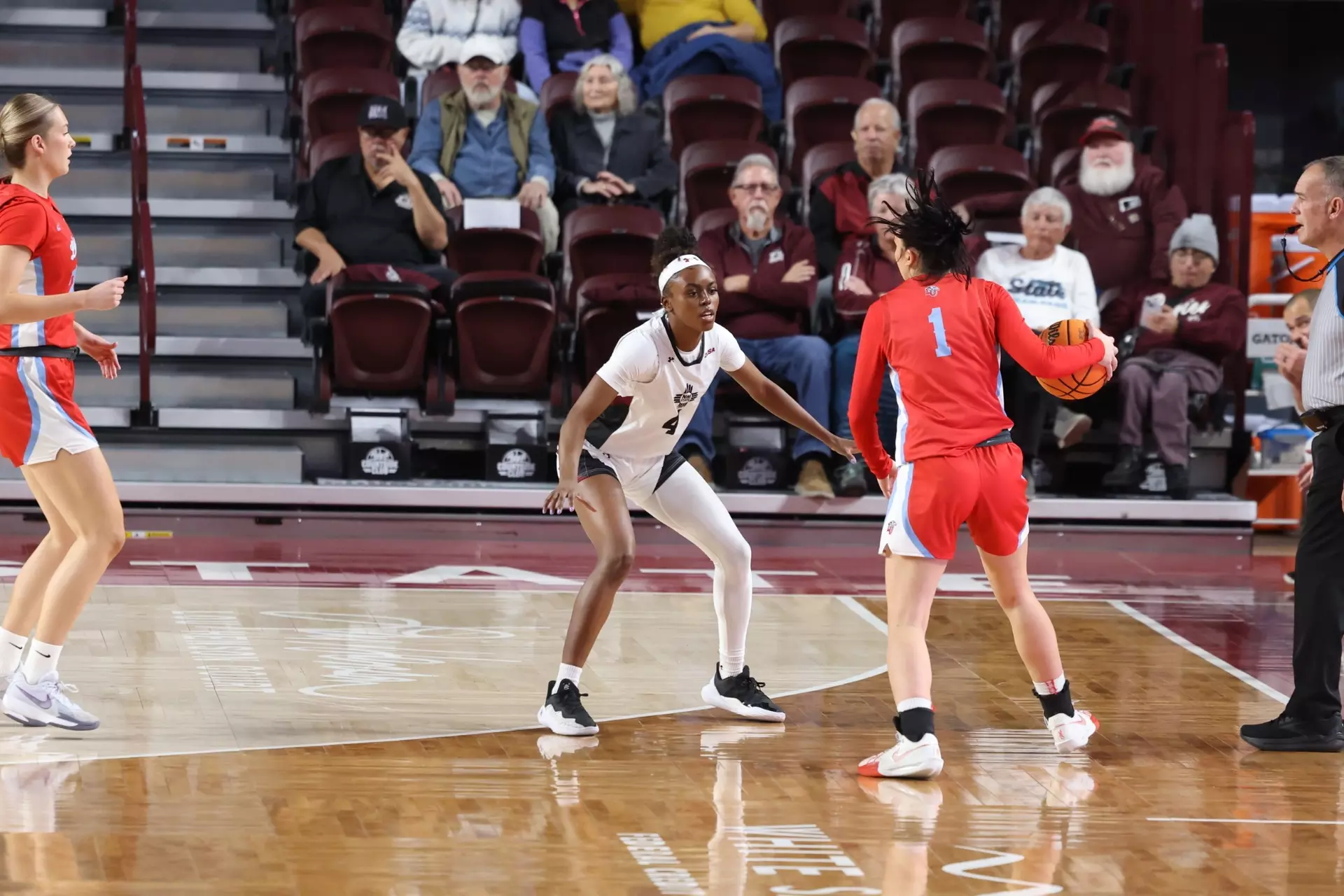 Aggies Fall to Flames in Pan American Center