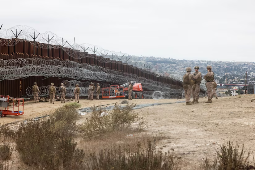 Enlisted Morale Is High at Southern Border