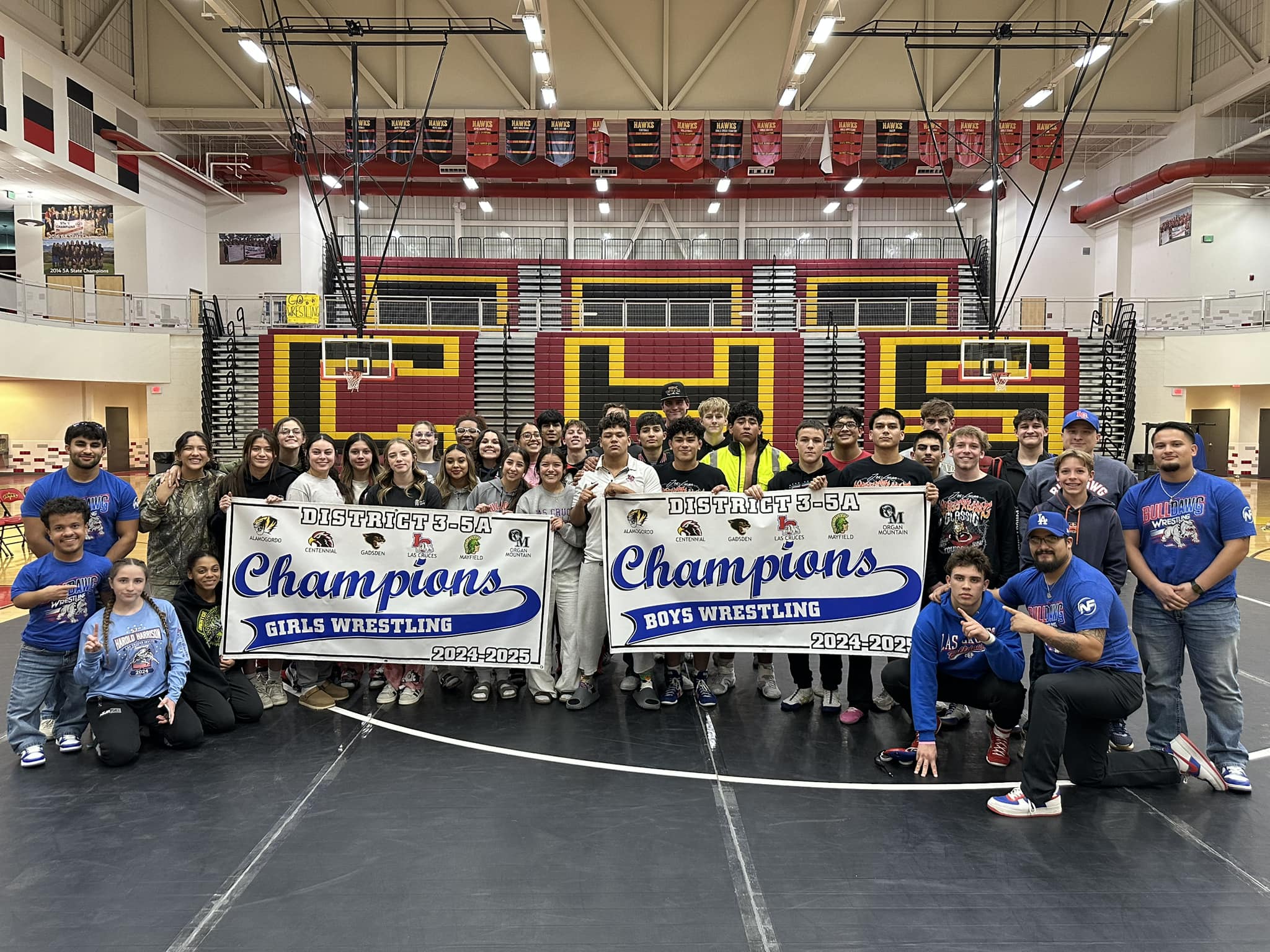 Las Cruces High School Sending Sixteen of the 51 Local Student Athletes to Rio Rancho for the 2025 New Mexico Wrestling Championship