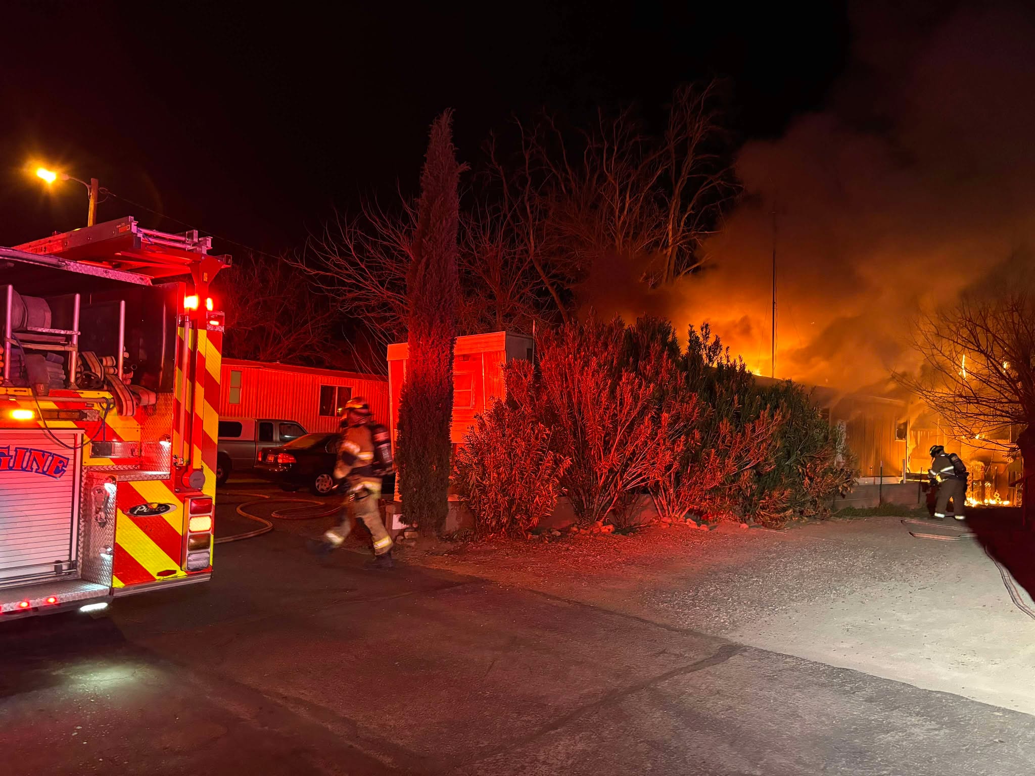 Fire Damages Three Crosses Area Mobile Home, Displaces Three Residents