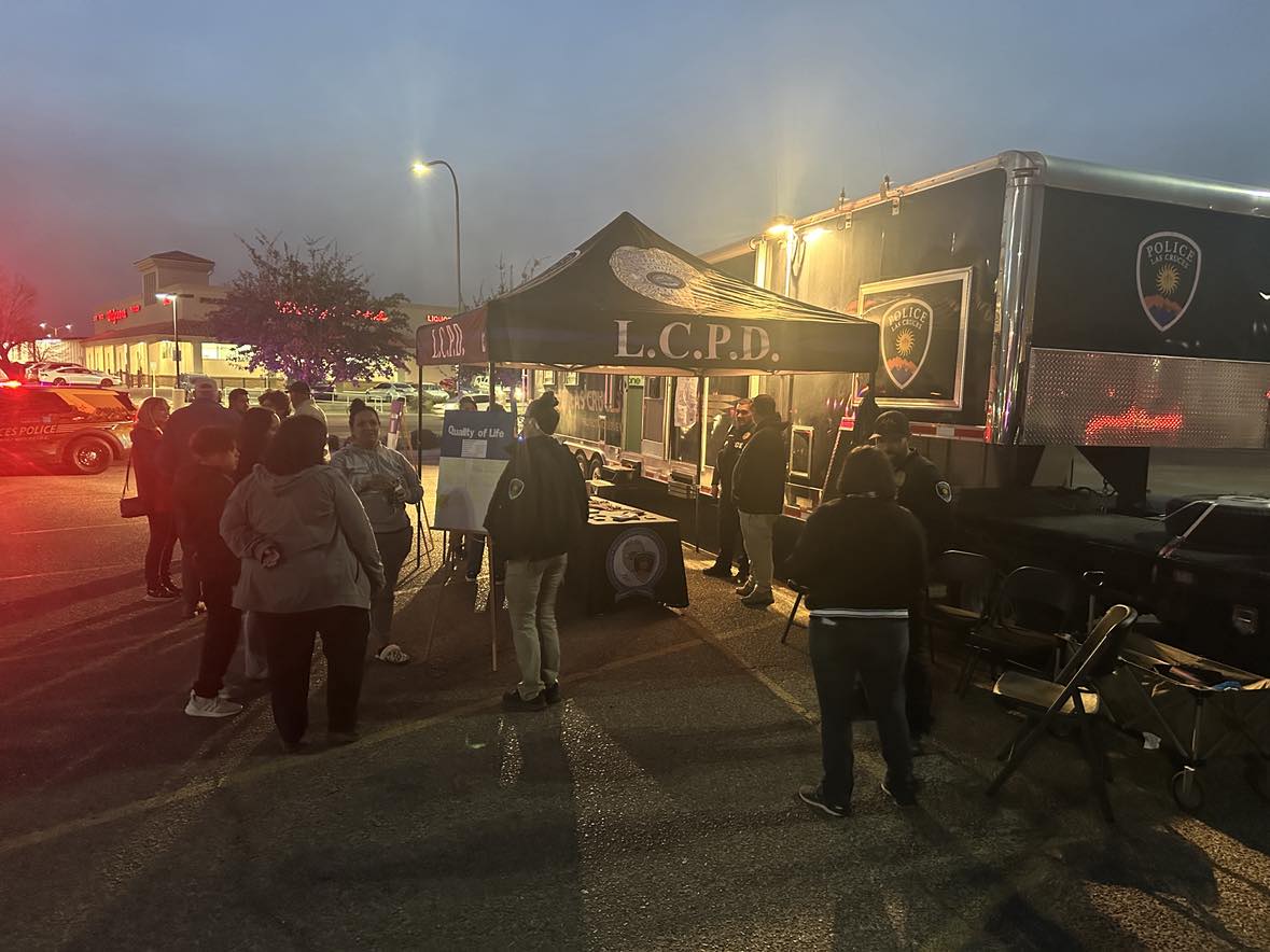 “MOC on the Block”: LCPD Mobile Operations Command Unit Steps Out at Young Park on February 25