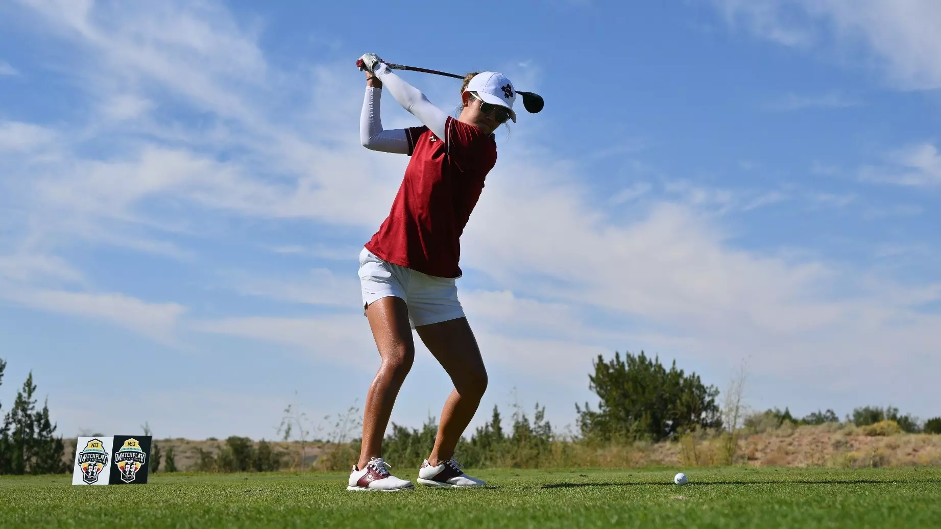 NM State Slotted in Eighth After 18 Holes in California