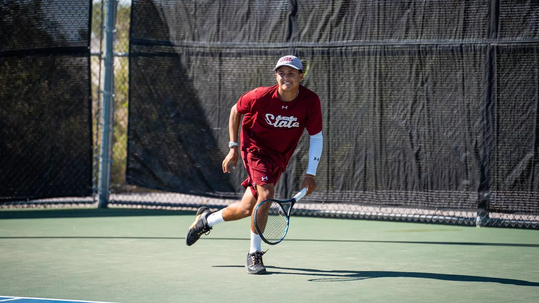 NM State Men’s Tennis Outlasts Illinois State for 4-3 Win