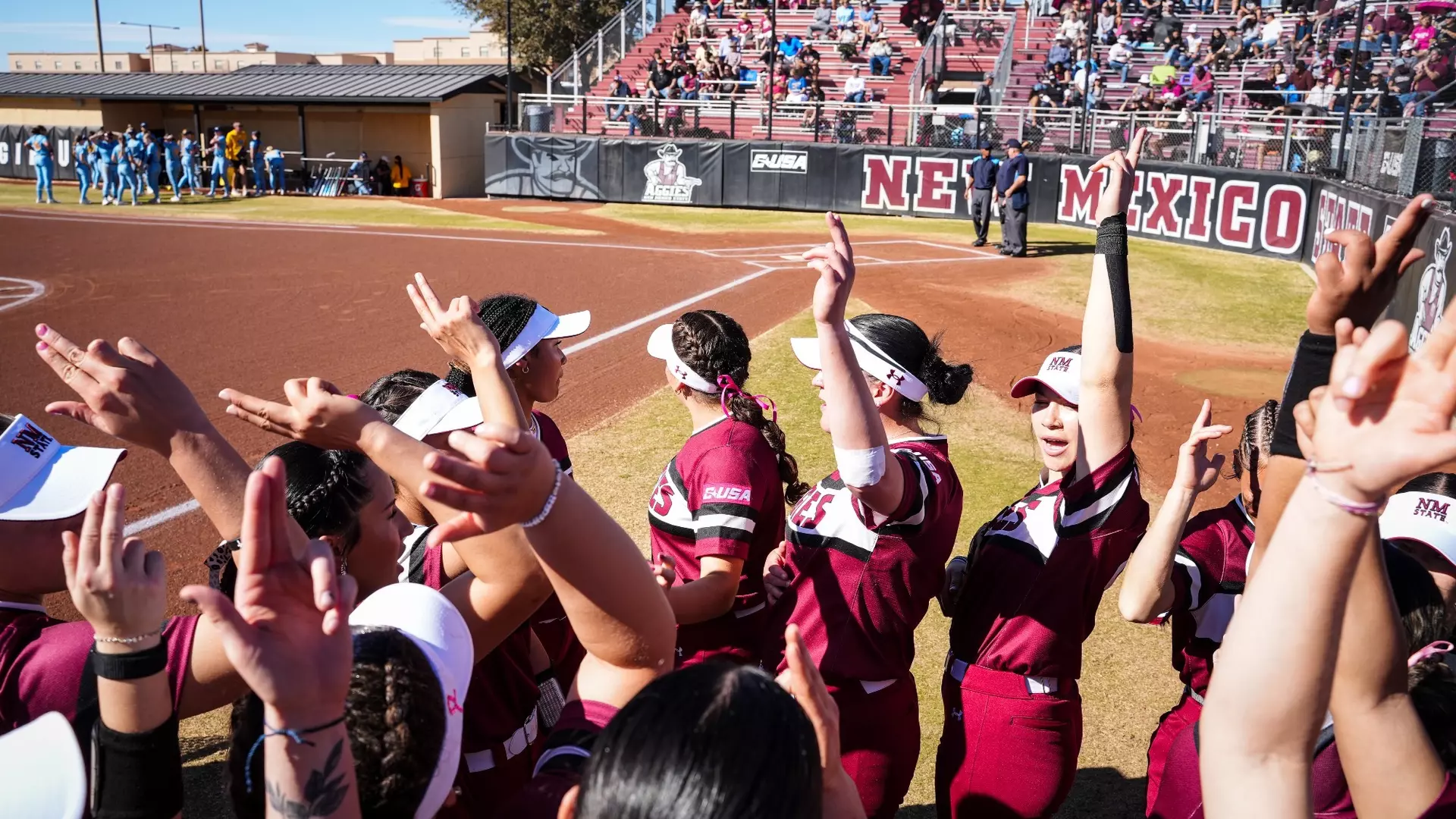 Offense Shines for Aggies Softball in Day Two Split