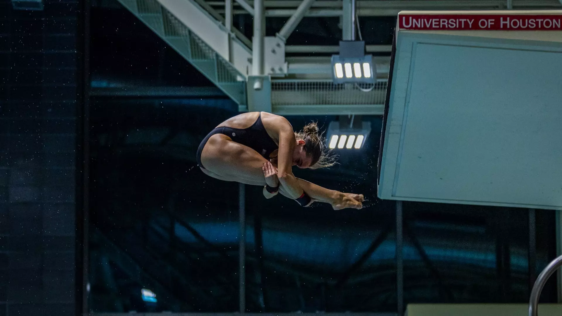 Tinani Misses NCAA Qualification at Diving Zone Championships… but, WOW!