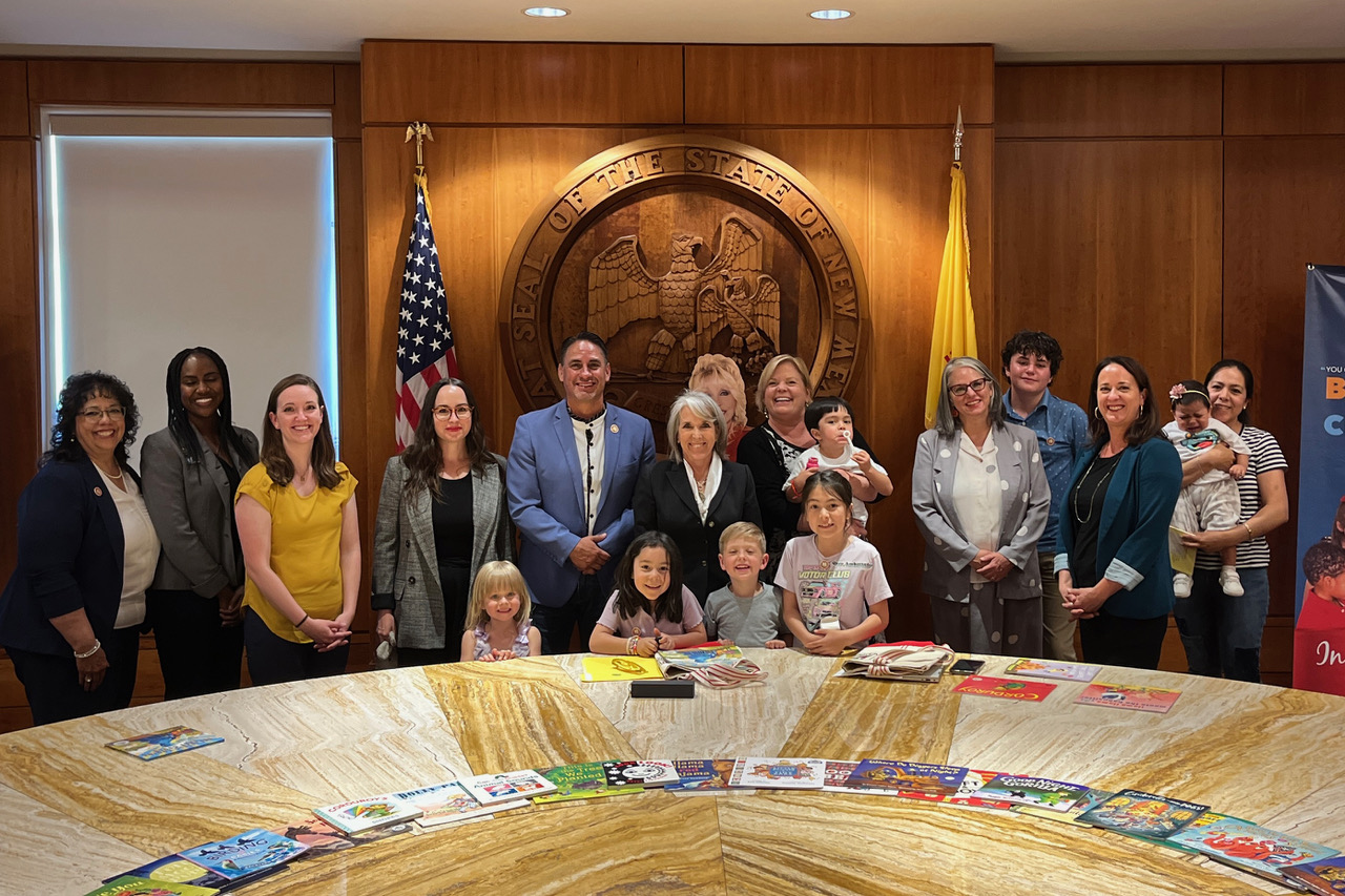 Governor Lujan Grisham Imagination Library Group Photo